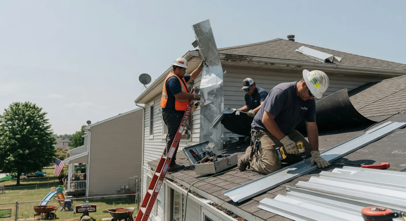 Storm Damage Metal Roof Repair in Bingham Canyon, UT